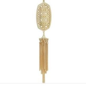 Kendra Scott Rayne filagree Necklace in gold